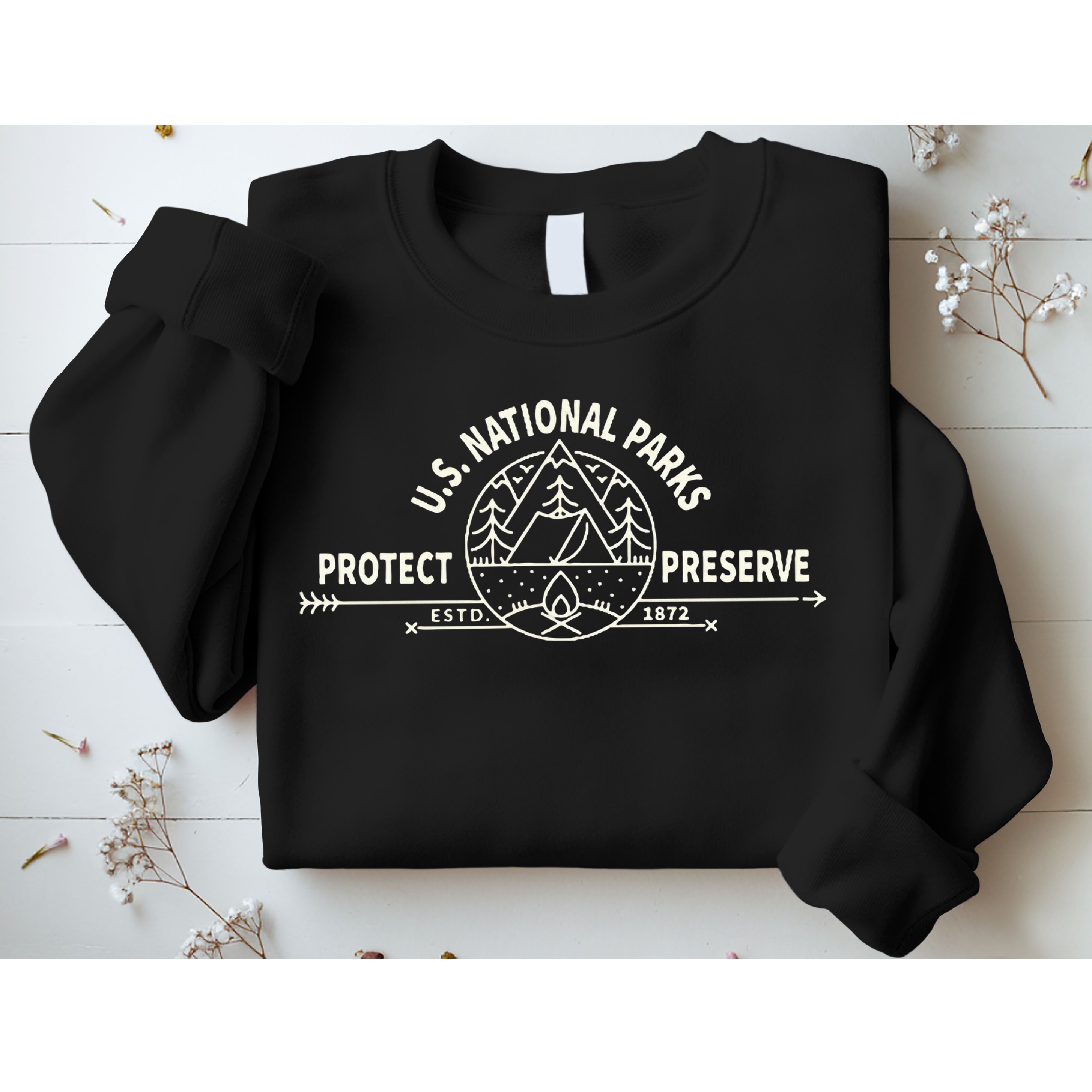 U.S. National Park Preserve & Protect The Us National Parks Sweatshirt
