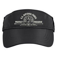 U.S. National Park Preserve & Protect The Us National Parks Adult Drive Performance Visor