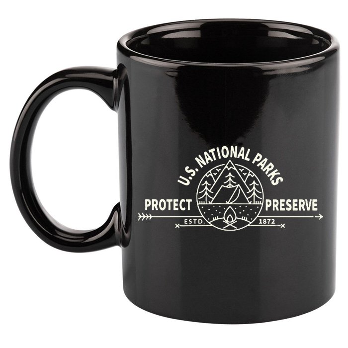 U.S. National Park Preserve & Protect The Us National Parks 11oz C Handle Ceramic Mug