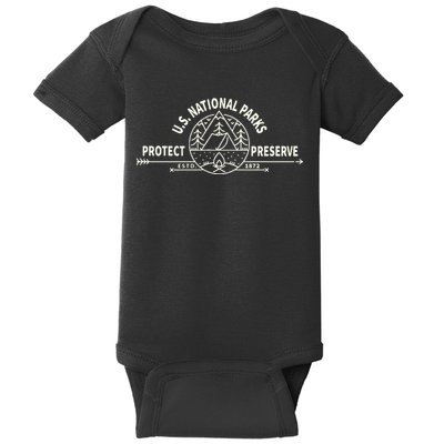 U.S. National Park Preserve & Protect The Us National Parks Baby Bodysuit