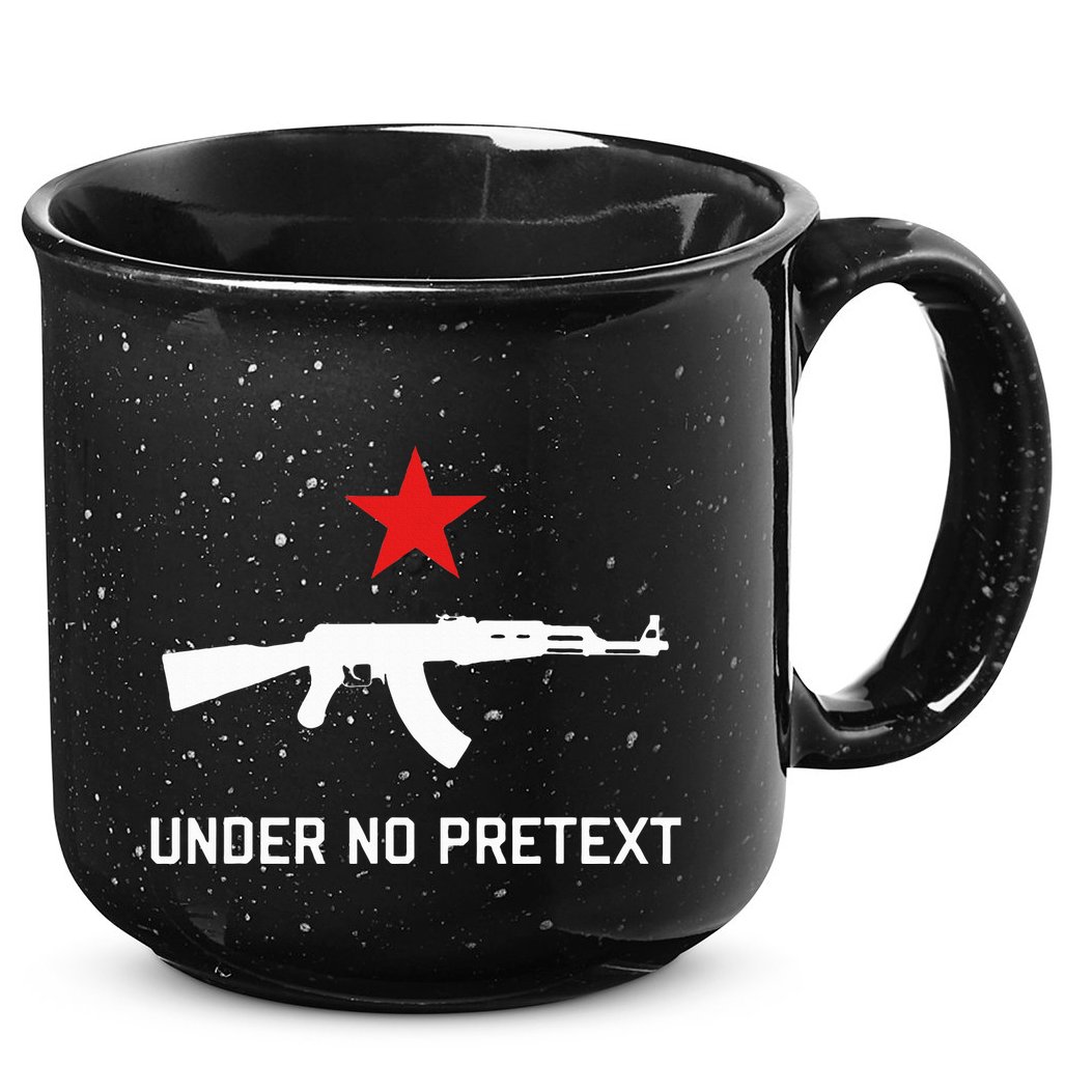 Under No Pretext Karl Marx Marxism 15oz Campfire Ceramic Mug