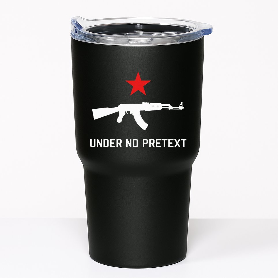 Under No Pretext Karl Marx Marxism Tumbler