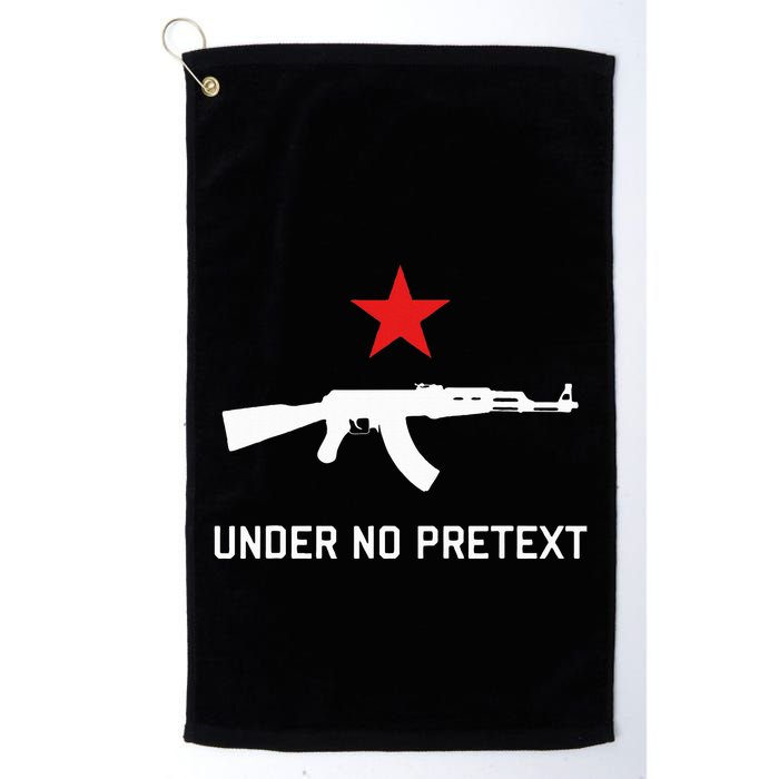 Under No Pretext Karl Marx Marxism Golf Towel