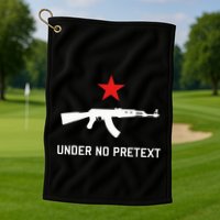 Under No Pretext Karl Marx Marxism Golf Towel