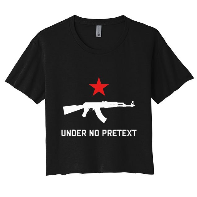 Under No Pretext Karl Marx Marxism Crop Top