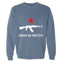 Under No Pretext Karl Marx Marxism Garment-Dyed Sweatshirt