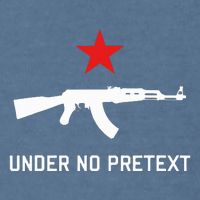 Under No Pretext Karl Marx Marxism Garment-Dyed Sweatshirt