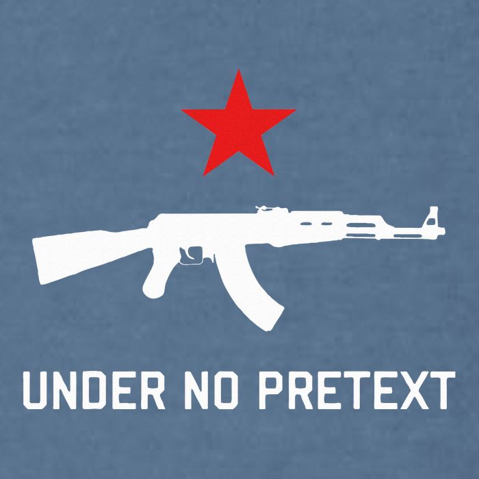 Under No Pretext Karl Marx Marxism Garment-Dyed Sweatshirt