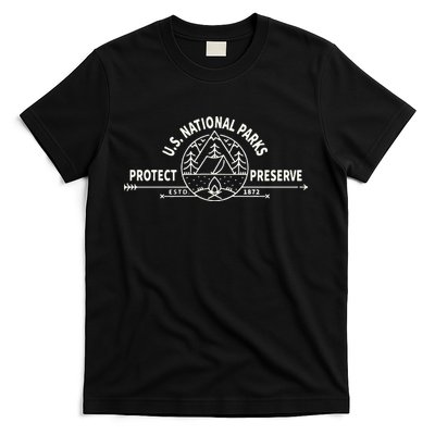 U.S. National Park Preserve & Protect The US National Parks T-Shirt