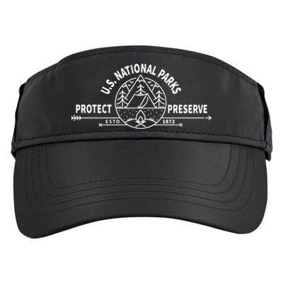 U.S. National Park Preserve & Protect The US National Parks Adult Drive Performance Visor