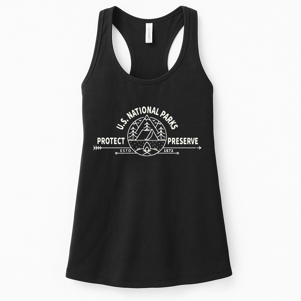 U.S. National Park Preserve & Protect The US National Parks Womens Tank Top