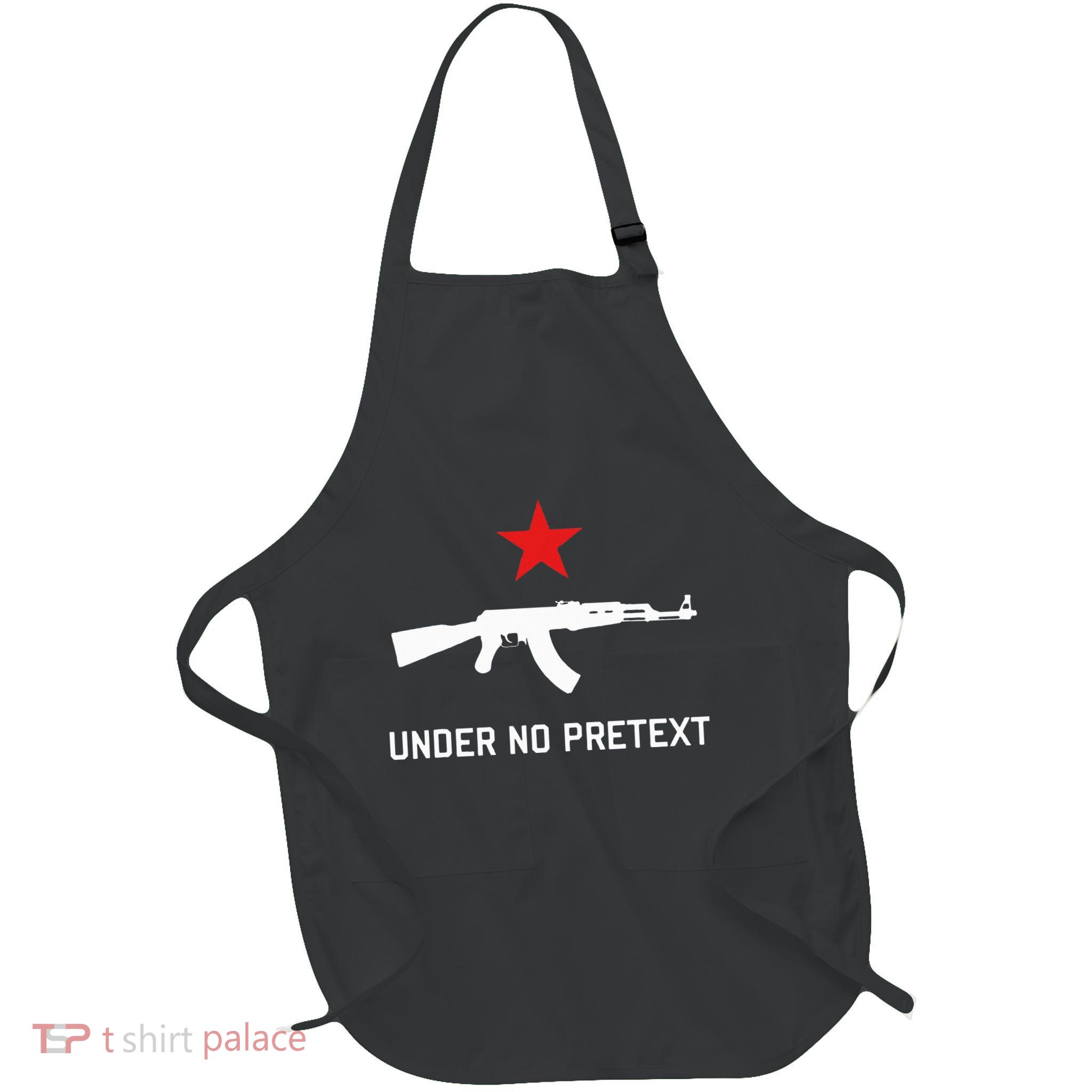 Under No Pretext Karl Marx Marxism Full-Length Apron With Pockets
