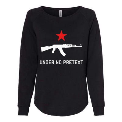 Under No Pretext Karl Marx Marxism Womens California Wash Sweatshirt