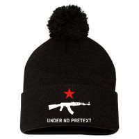 Under No Pretext Karl Marx Marxism Pom Pom 12in Knit Beanie