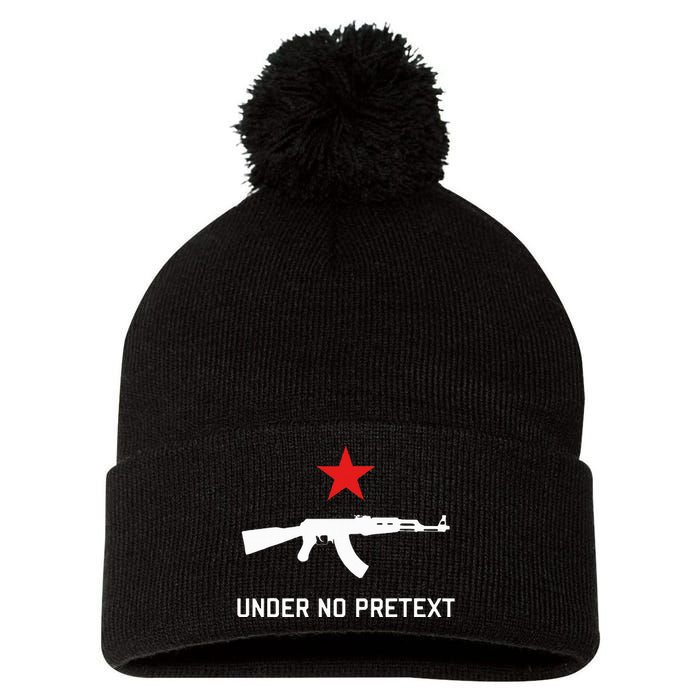 Under No Pretext Karl Marx Marxism Pom Pom 12in Knit Beanie