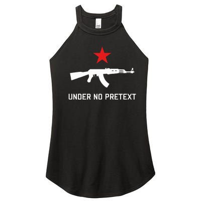 Under No Pretext Karl Marx Marxism Women's Perfect Tri Rocker Tank