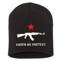 Under No Pretext Karl Marx Marxism Short Acrylic Beanie