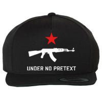 Under No Pretext Karl Marx Marxism Wool Snapback Cap