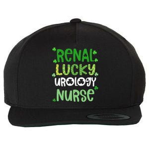 Urology Nurse St Patricks Day Renal Lucky Urology Nurse Rn Gift Wool Snapback Cap