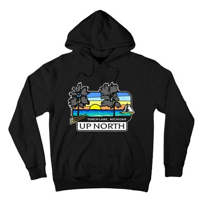 Up North Torch Lake Michigan Hoodie