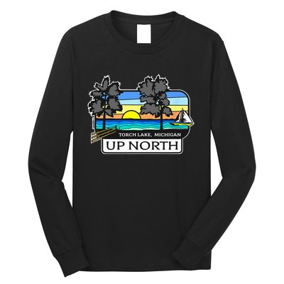 Up North Torch Lake Michigan Long Sleeve Shirt