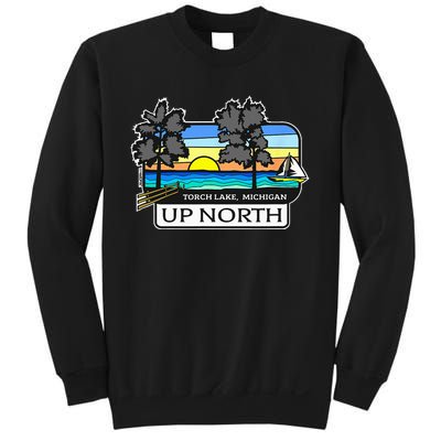 Up North Torch Lake Michigan Sweatshirt