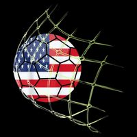 USA  National Team Soccer Jersey 2022 American Ball Flag Impact Tech Backpack