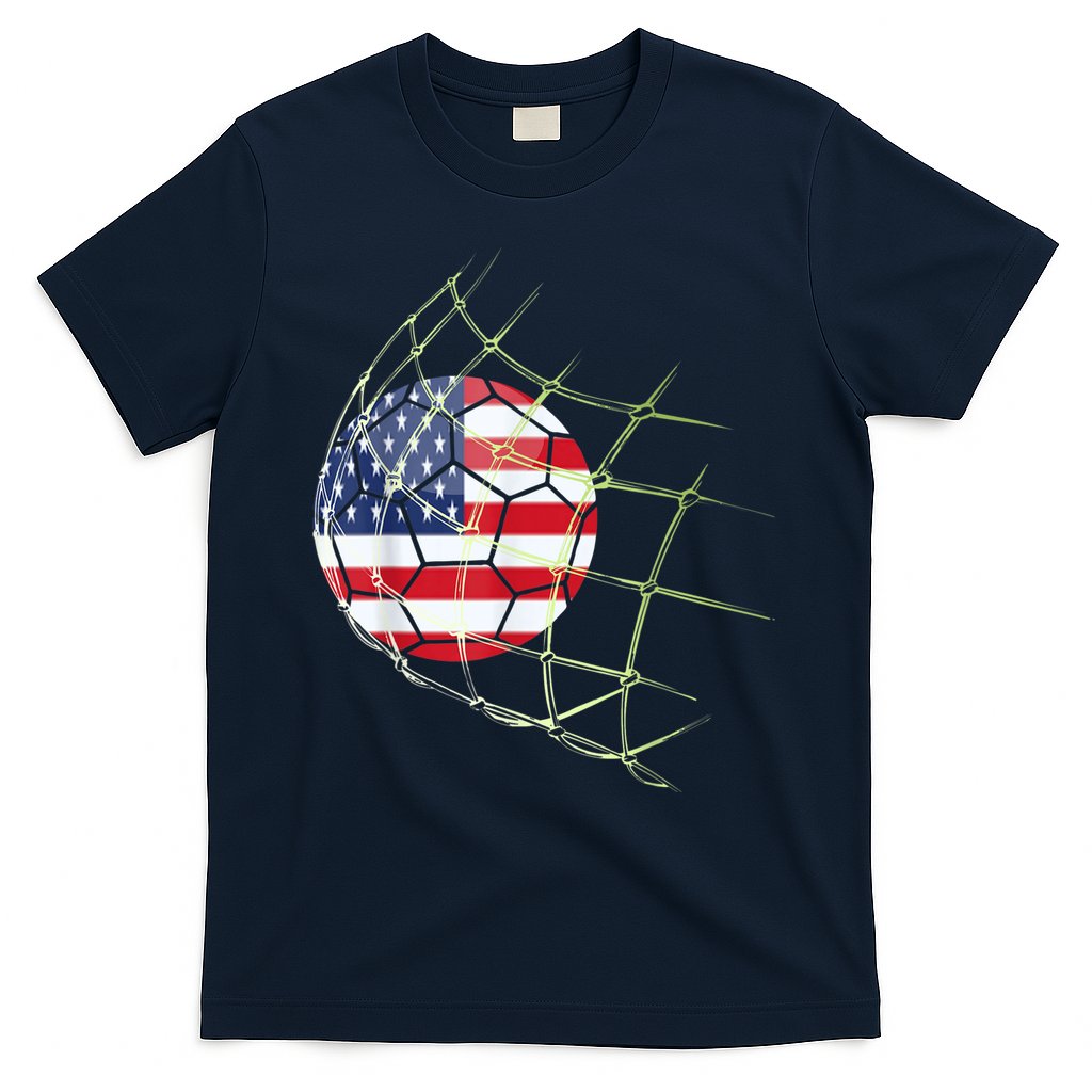 USA  National Team Soccer Jersey 2022 American Ball Flag T-Shirt