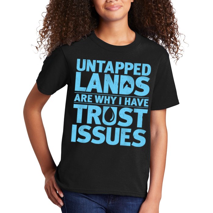 Untapped Lands Are Why I Have Trust Issues Kids T-Shirt