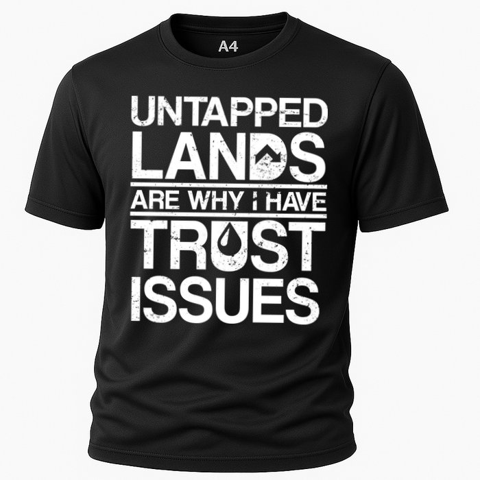 Untapped Lands Trust Issues Cooling Performance Crew T-Shirt