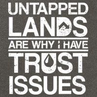 Untapped Lands Trust Issues Cotton Canvas Backpack