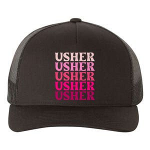 U.S.H.E.R Name Yupoong Adult 5-Panel Trucker Hat