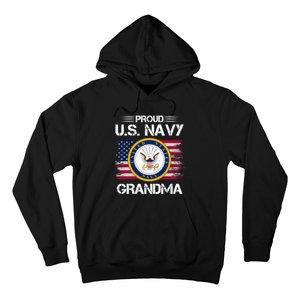 Us Na Vy Proud Grandma Proud Us Na Vy Grandma Veteran Day Hoodie