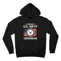 Us Na Vy Proud Grandma Proud Us Na Vy Grandma Veteran Day Hoodie