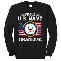 Us Na Vy Proud Grandma Proud Us Na Vy Grandma Veteran Day Sweatshirt