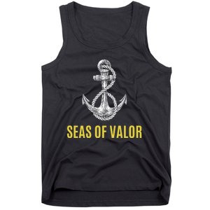 U.S.A NavyDay Veterans Military Pride Patriotic Memorial Tank Top