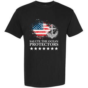 U.S.A NavyDay Veterans Military Pride Patriotic Memorial Garment-Dyed Heavyweight T-Shirt