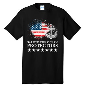 U.S.A NavyDay Veterans Military Pride Patriotic Memorial Tall T-Shirt