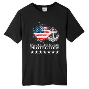 U.S.A NavyDay Veterans Military Pride Patriotic Memorial Tall Fusion ChromaSoft Performance T-Shirt