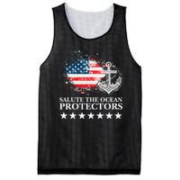 U.S.A NavyDay Veterans Military Pride Patriotic Memorial Mesh Reversible Basketball Jersey Tank