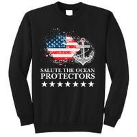 U.S.A NavyDay Veterans Military Pride Patriotic Memorial Tall Sweatshirt