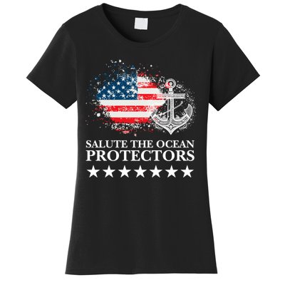 U.S.A NavyDay Veterans Military Pride Patriotic Memorial Women's T-Shirt