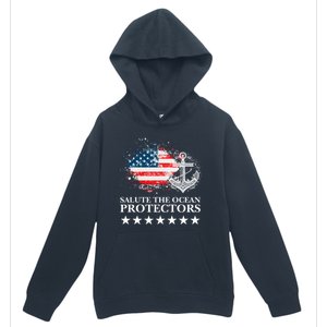 U.S.A NavyDay Veterans Military Pride Patriotic Memorial Urban Pullover Hoodie