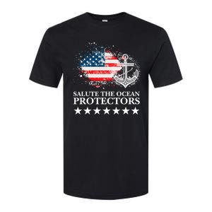 U.S.A NavyDay Veterans Military Pride Patriotic Memorial Softstyle CVC T-Shirt