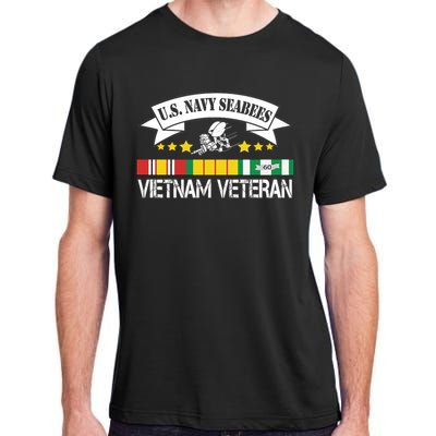 US. Na Vy Sea Bee Vietnam Veteran Flag Adult ChromaSoft Performance T-Shirt