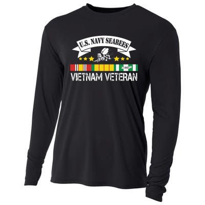 US. Na Vy Sea Bee Vietnam Veteran Flag Cooling Performance Long Sleeve Crew