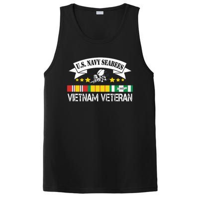 US. Na Vy Sea Bee Vietnam Veteran Flag PosiCharge Competitor Tank