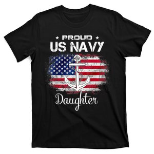 Us Na Vy Proud Daughter Proud Us Na Vy Daughter T-Shirt