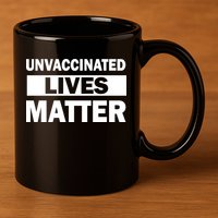 Unvaccinated Lives Matter 11oz C Handle Ceramic Mug