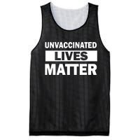 Unvaccinated Lives Matter Mesh Reversible Basketball Jersey Tank